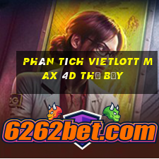 phân tích vietlott Max 4D thứ bảy