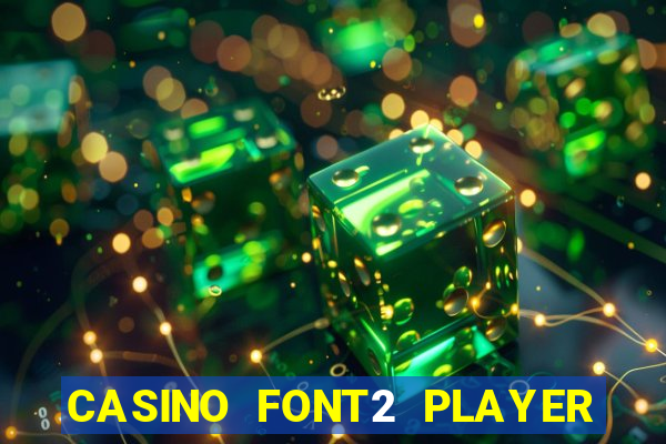 CASINO FONT2 PLAYER MAHJONG(MAHJONG 21)