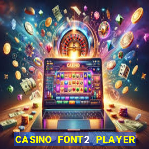 CASINO FONT2 PLAYER MAHJONG(MAHJONG 21)