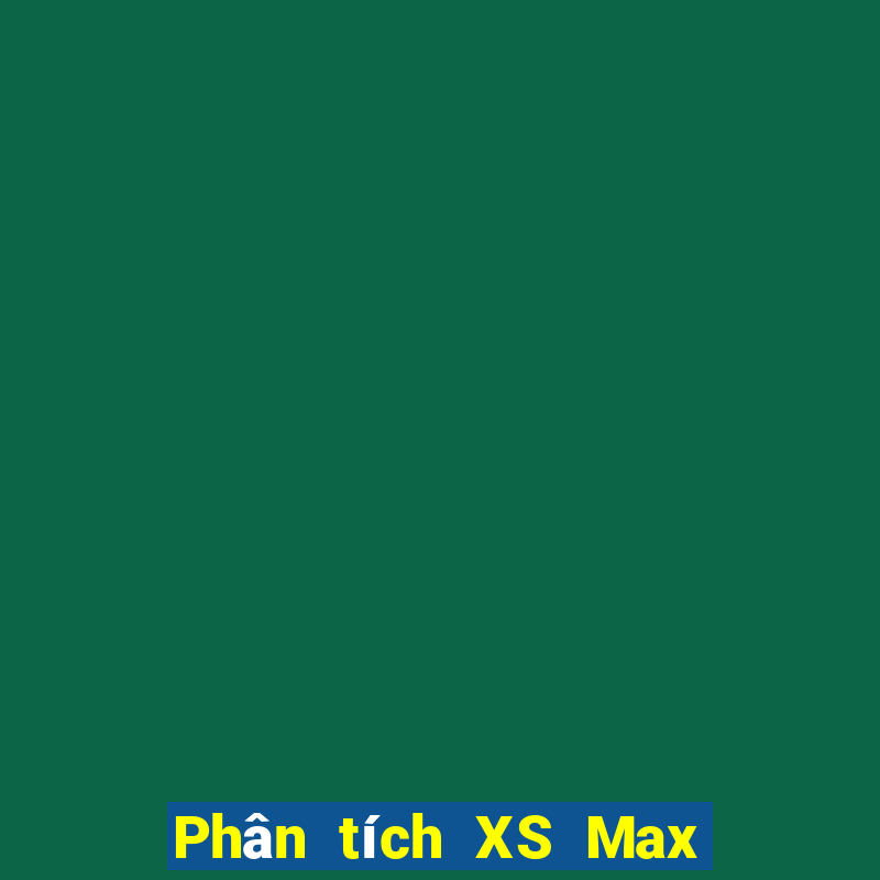 Phân tích XS Max 3D ngày mai