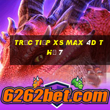 Trực tiếp XS Max 4D Thứ 7