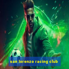 san lorenzo racing club