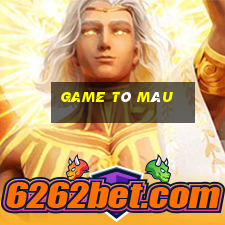 game tô màu