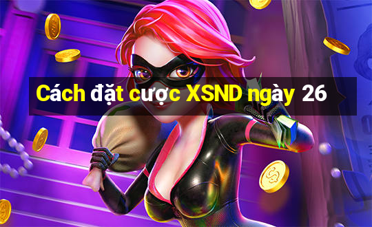 Cách đặt cược XSND ngày 26