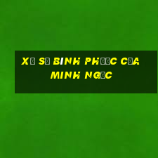 xổ số bình phước của minh ngọc