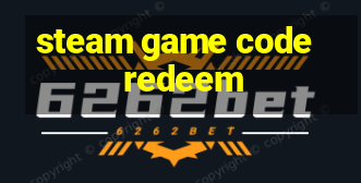 steam game code redeem