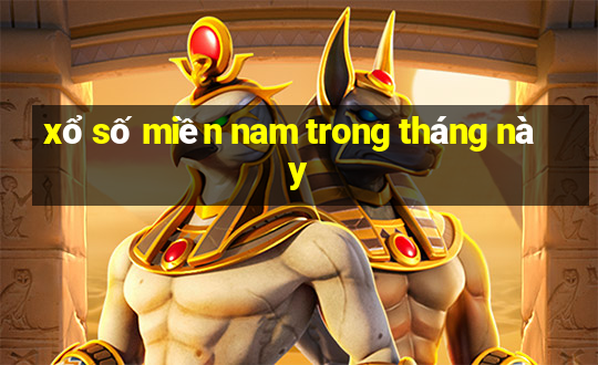 xổ số miền nam trong tháng này