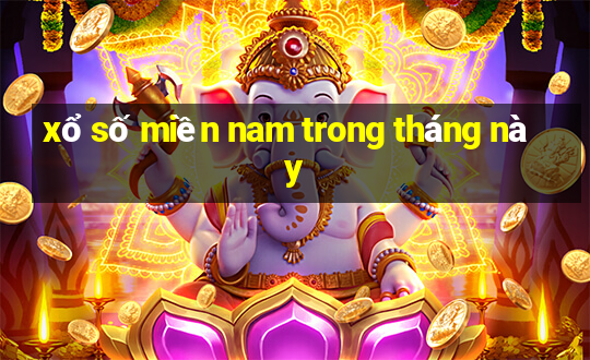 xổ số miền nam trong tháng này