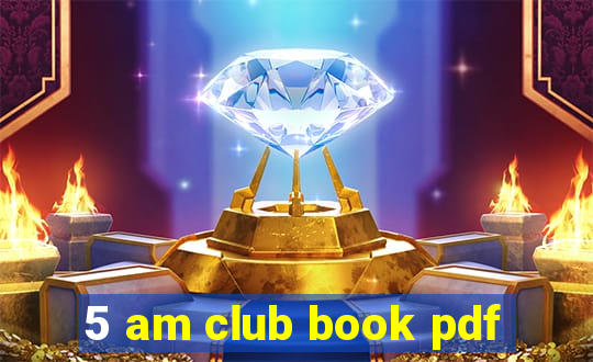 5 am club book pdf