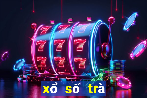 xổ số trà vinh 6 tháng 4