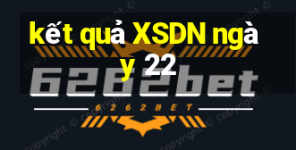 kết quả XSDN ngày 22