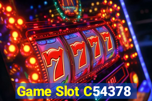 Game Slot C54378