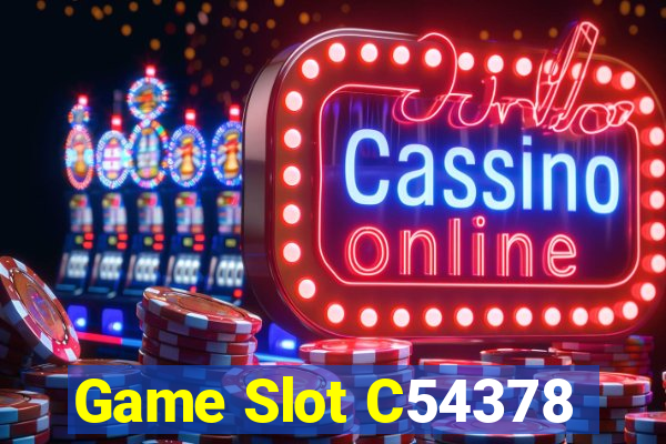 Game Slot C54378