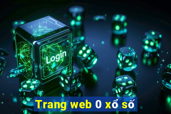 Trang web 0 xổ số