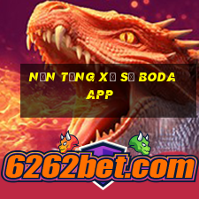 Nền tảng xổ số Boda app