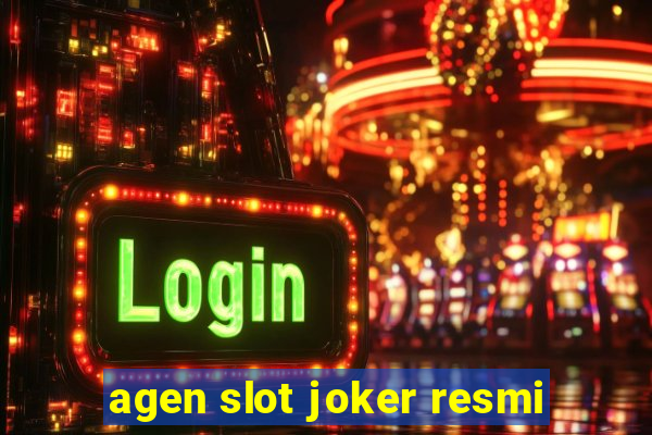 agen slot joker resmi