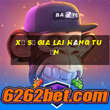 xổ số gia lai hàng tuần