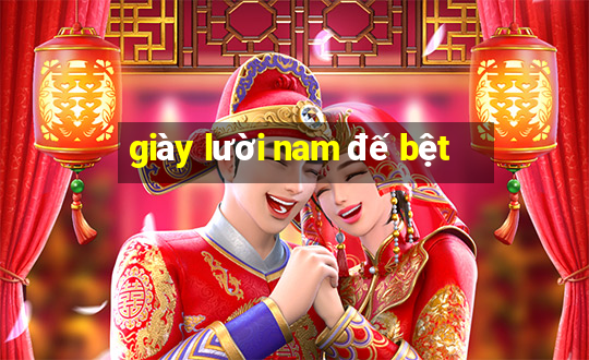 giày lười nam đế bệt