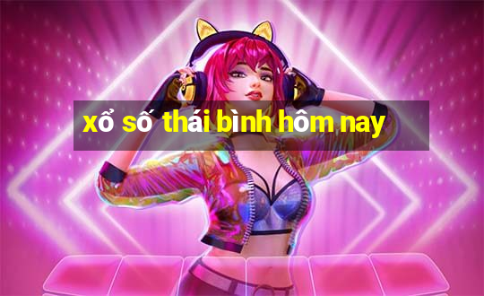 xổ số thái bình hôm nay