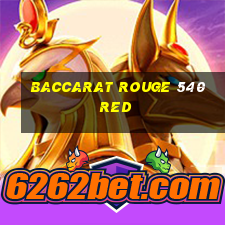 baccarat rouge 540 red