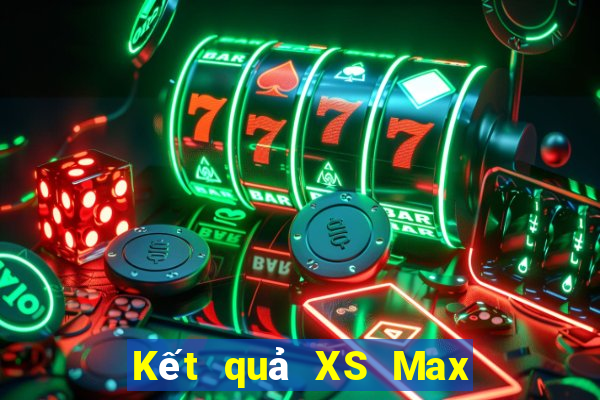 Kết quả XS Max 4D ngày thứ sáu