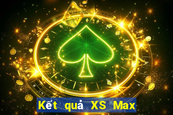 Kết quả XS Max 4D ngày thứ sáu