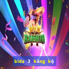 bida 3 băng bộ không áp phê