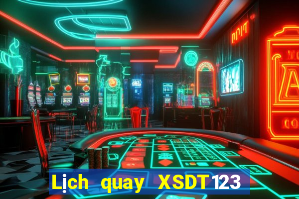 Lịch quay XSDT123 ngày 31