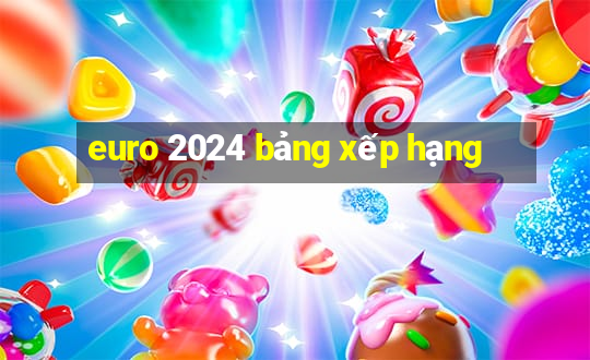 euro 2024 bảng xếp hạng