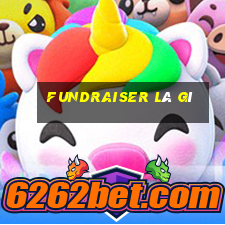 fundraiser là gì