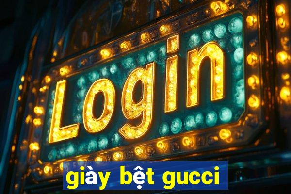 giày bệt gucci