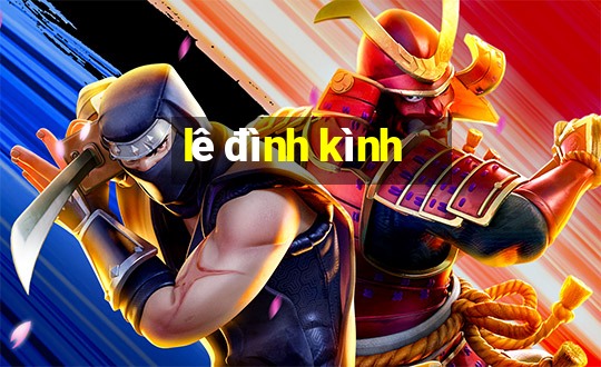 lê đình kình