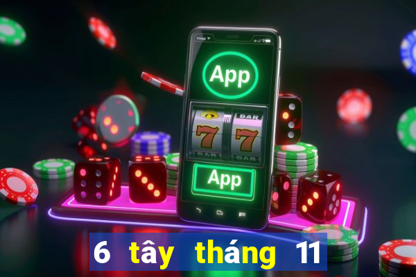 6 tây tháng 11 xổ số miền nam