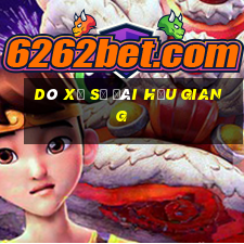 dò xổ số đài hậu giang