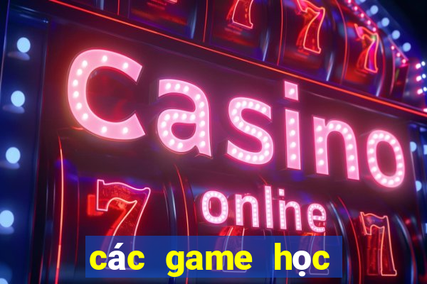 các game học tiếng anh