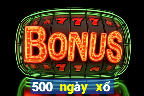 500 ngày xổ số an giang