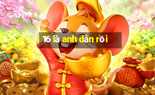 16 là anh dằn rồi