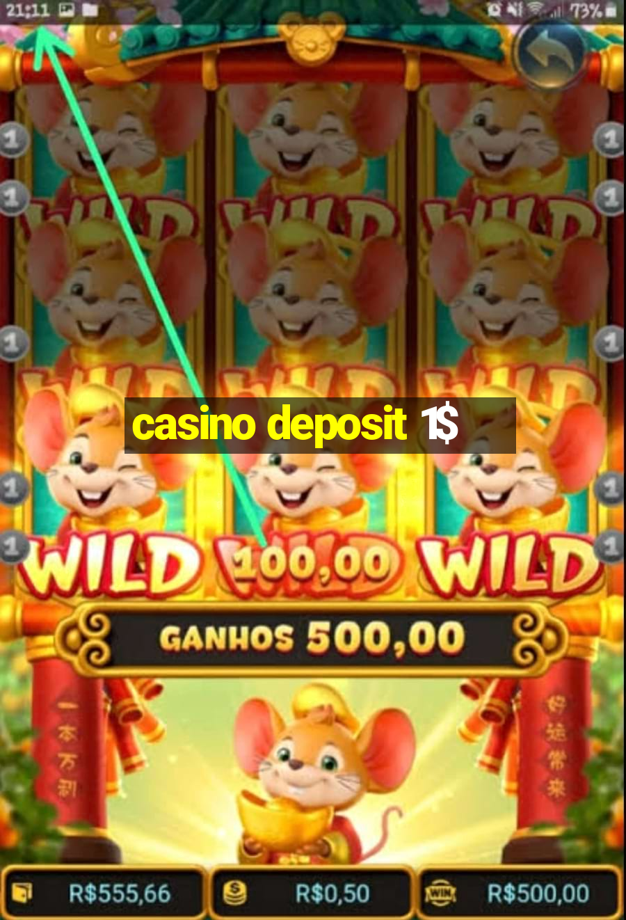 casino deposit 1$