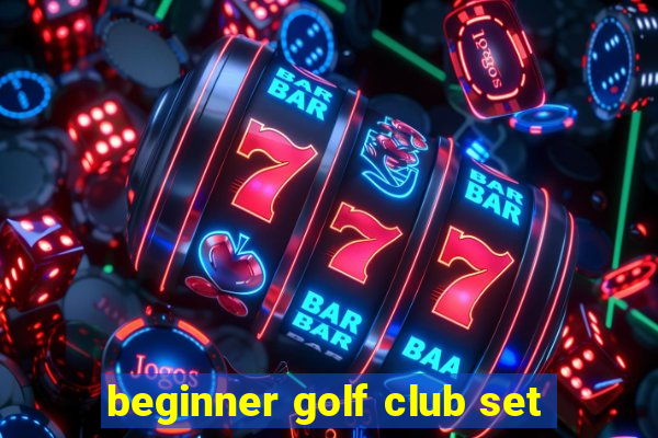 beginner golf club set