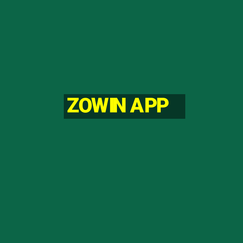 ZOWIN APP