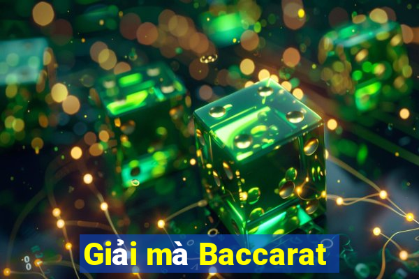 Giải mà Baccarat