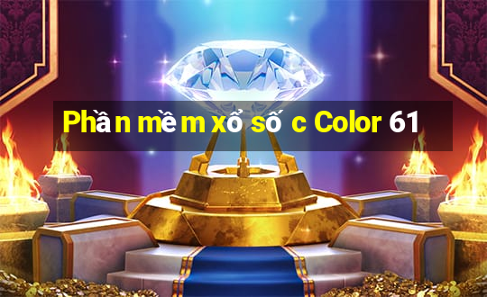 Phần mềm xổ số c Color 61