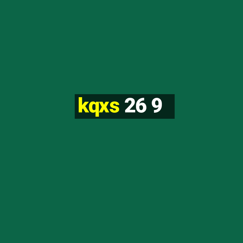 kqxs 26 9