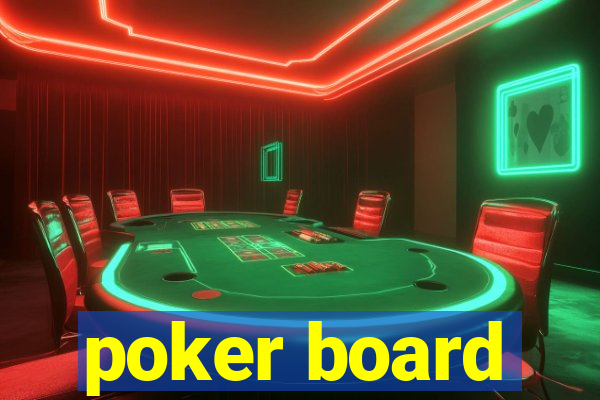 poker board