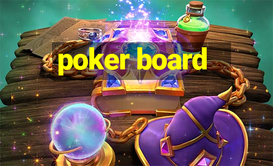 poker board