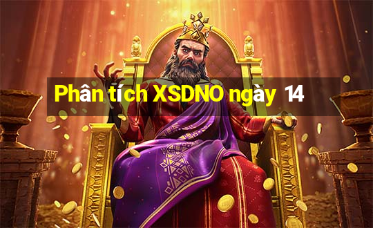 Phân tích XSDNO ngày 14