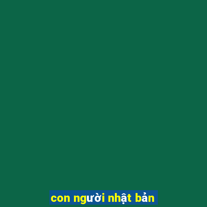 con người nhật bản