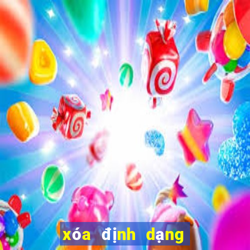 xóa định dạng trong word