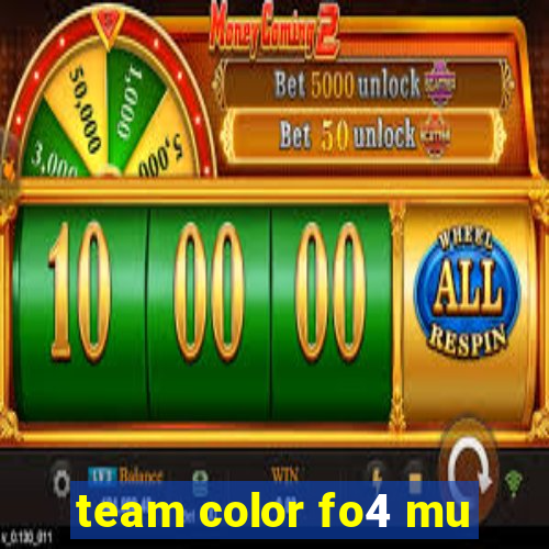 team color fo4 mu