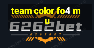 team color fo4 mu